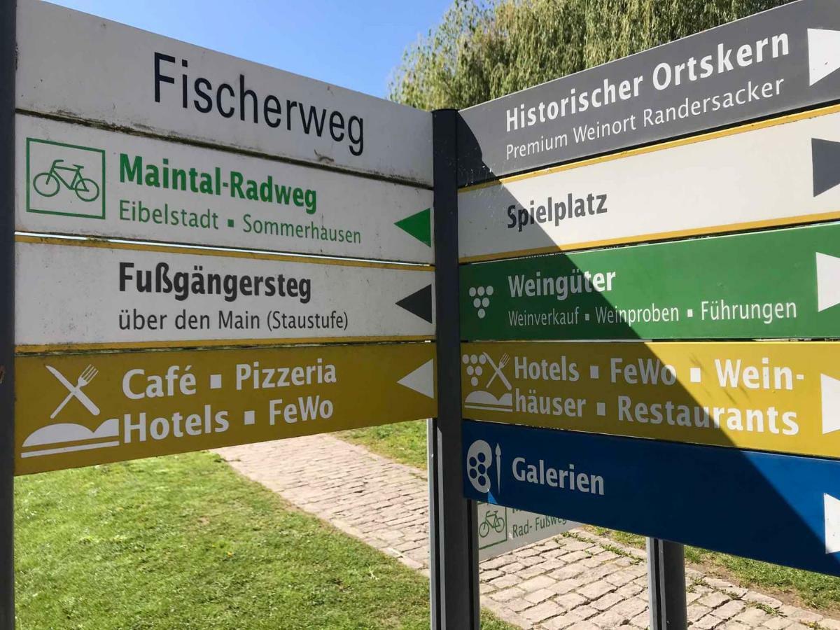 Ferienwohnung Am Weinberg ランダースアッカー エクステリア 写真